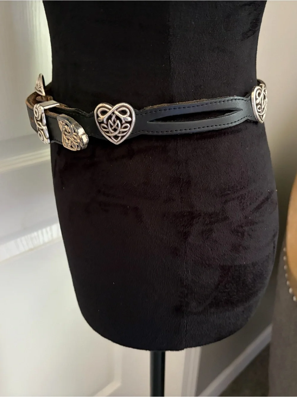 Nocona black leather